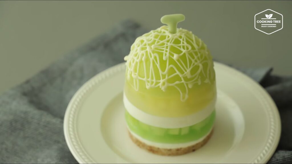 Melon Jelly Cake Recipe Cooking tree