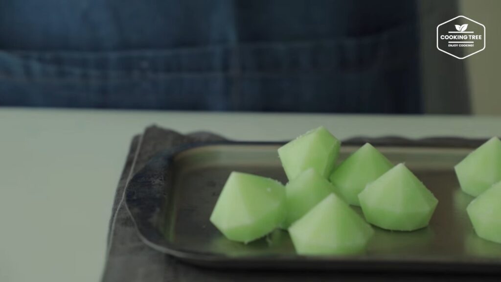 Melon mousse cake Recipe Cooking tree