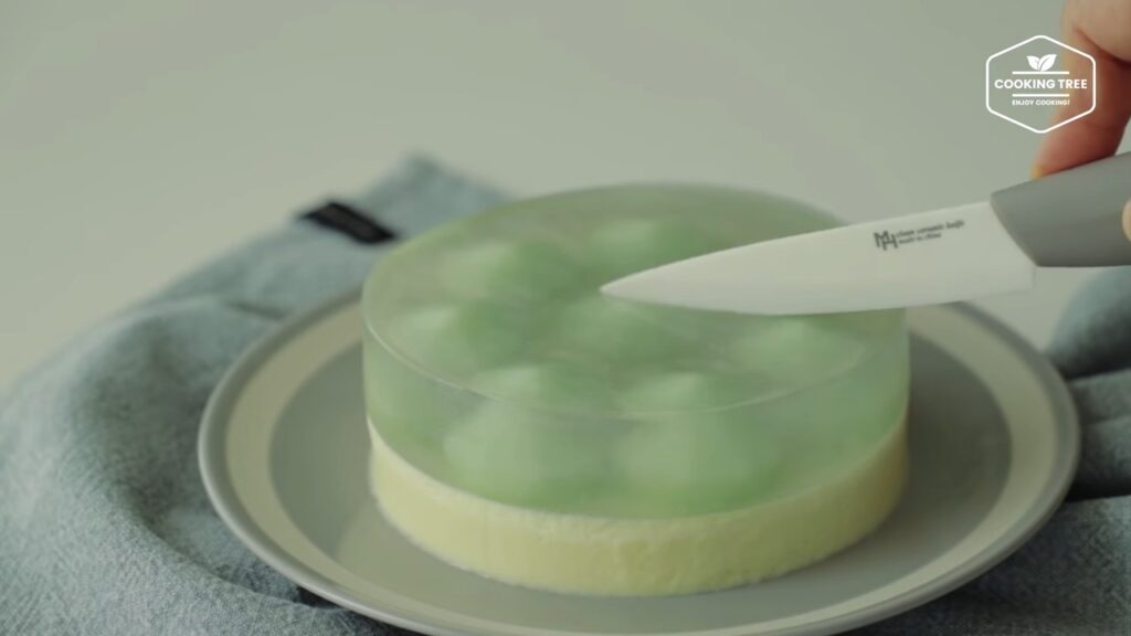 Melon mousse cake Recipe Cooking tree