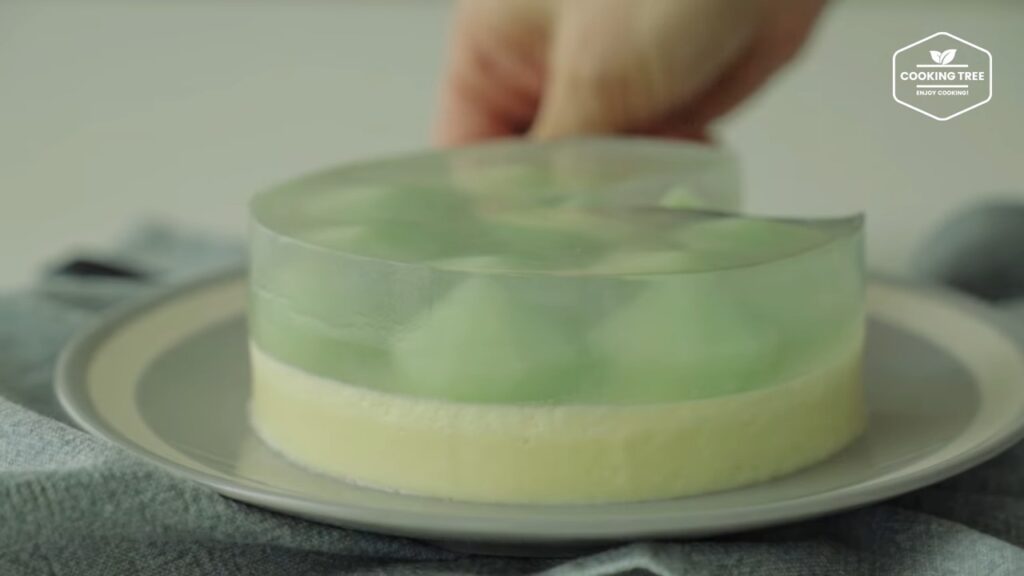 Melon mousse cake Recipe Cooking tree