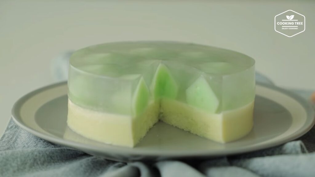 Melon mousse cake Recipe Cooking tree