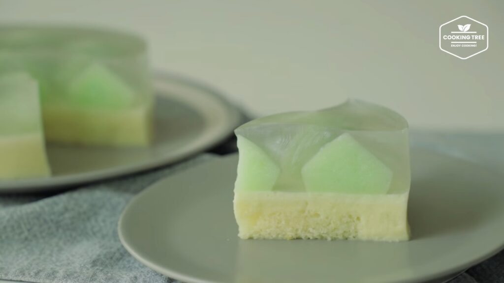 Melon mousse cake Recipe Cooking tree