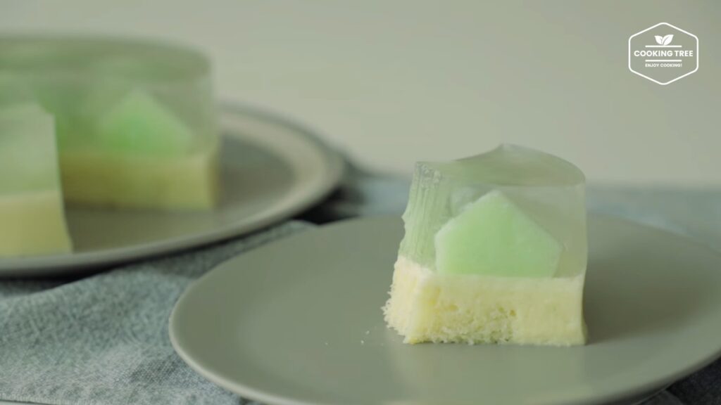 Melon mousse cake Recipe Cooking tree