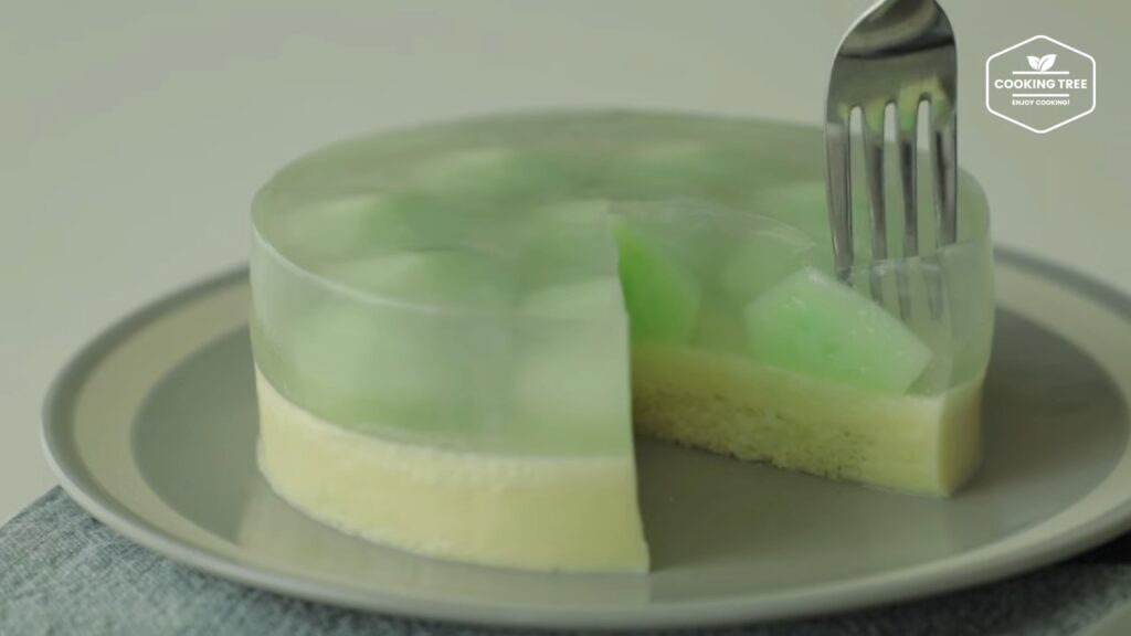 Melon mousse cake Recipe Cooking tree
