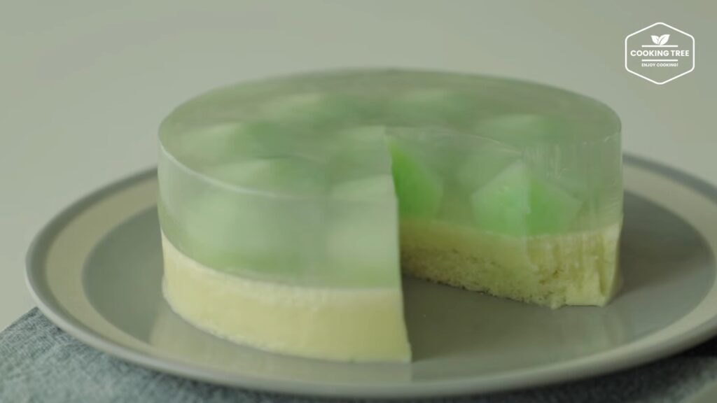 Melon mousse cake Recipe Cooking tree