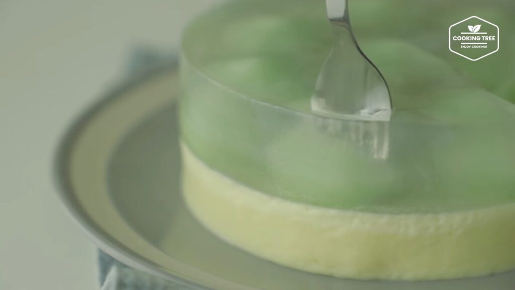 Melon mousse cake Recipe Cooking tree