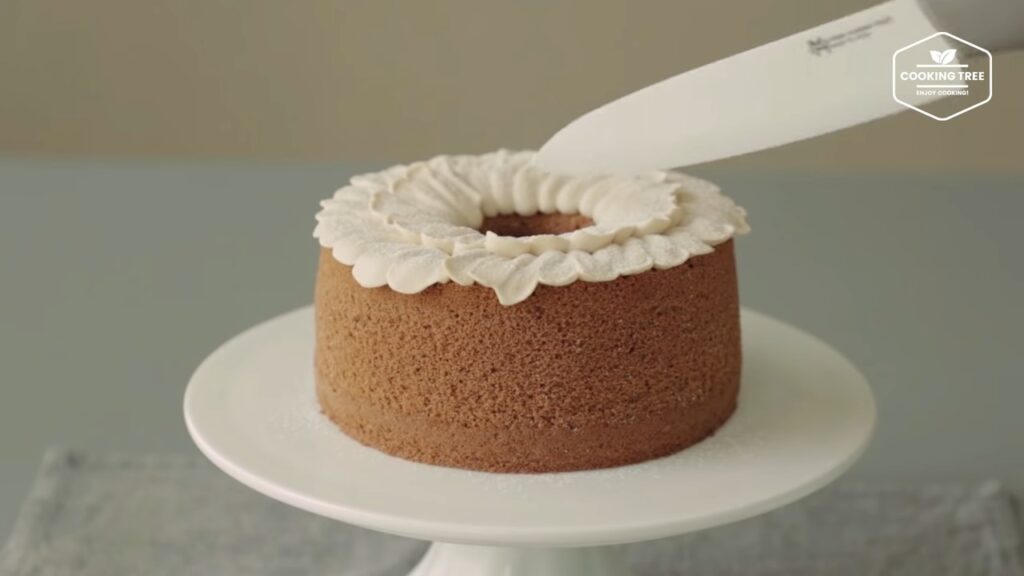 Mocha Cream Chiffon Cake Recipe Cooking tree