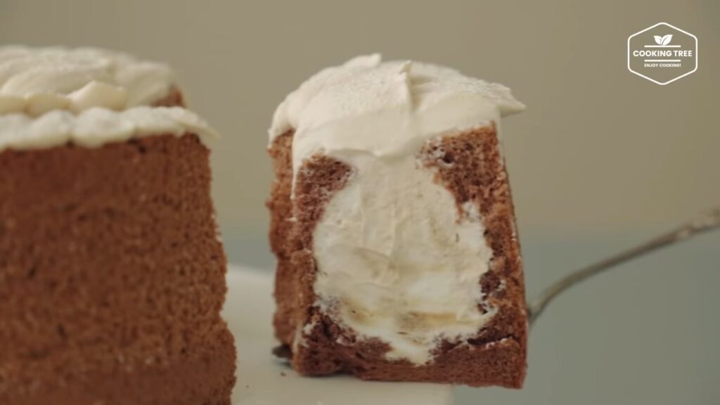 Mocha Cream Chiffon Cake Recipe Cooking tree