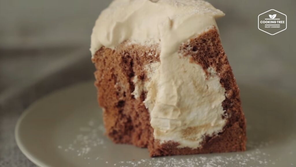 Mocha Cream Chiffon Cake Recipe Cooking tree