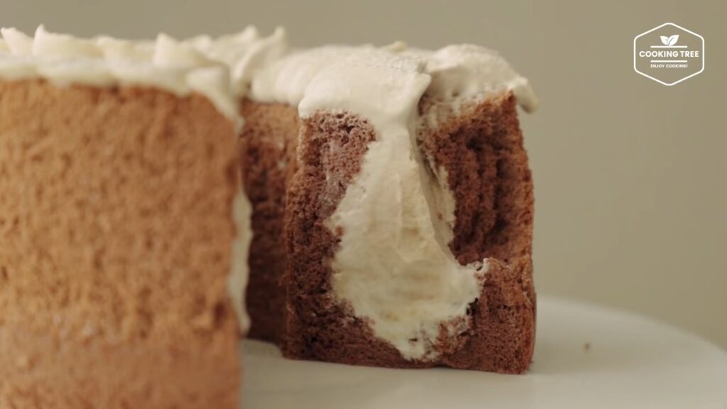 Mocha Cream Chiffon Cake Recipe Cooking tree