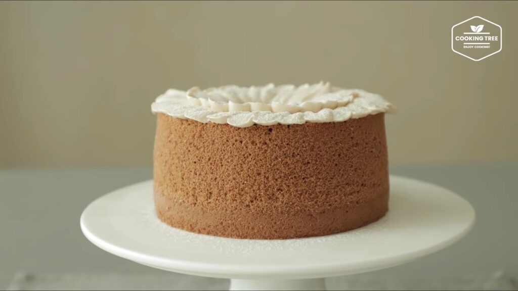 Mocha Cream Chiffon Cake Recipe Cooking tree