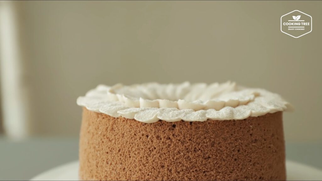 Mocha Cream Chiffon Cake Recipe Cooking tree