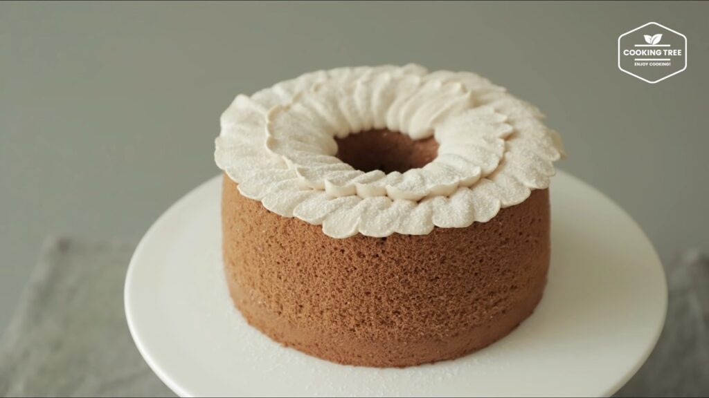 Mocha Cream Chiffon Cake Recipe Cooking tree