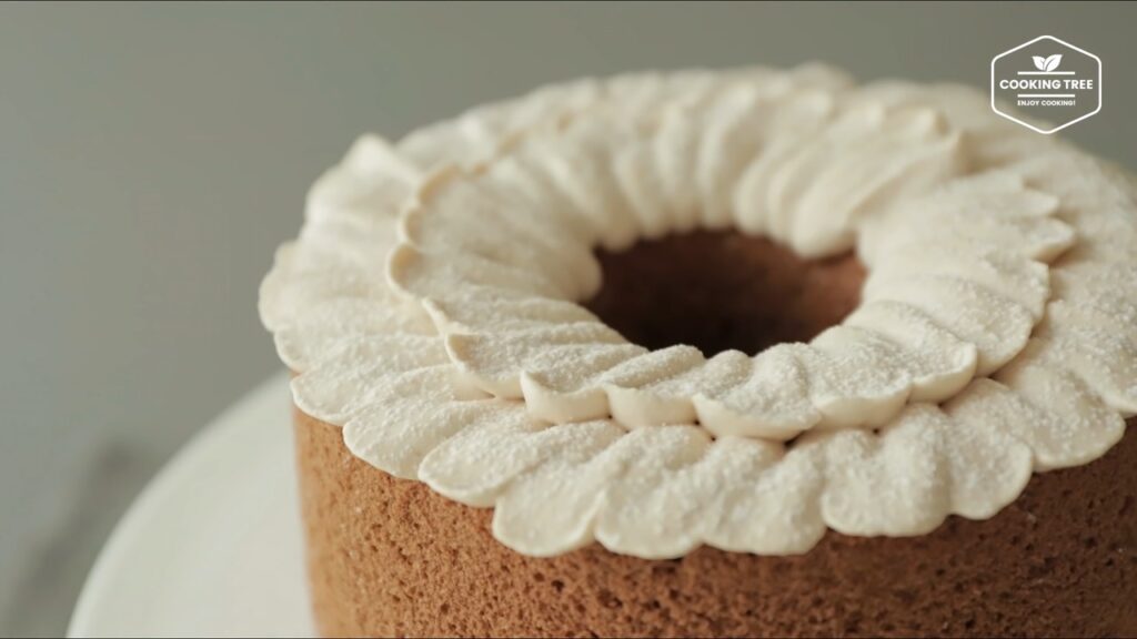 Mocha Cream Chiffon Cake Recipe Cooking tree