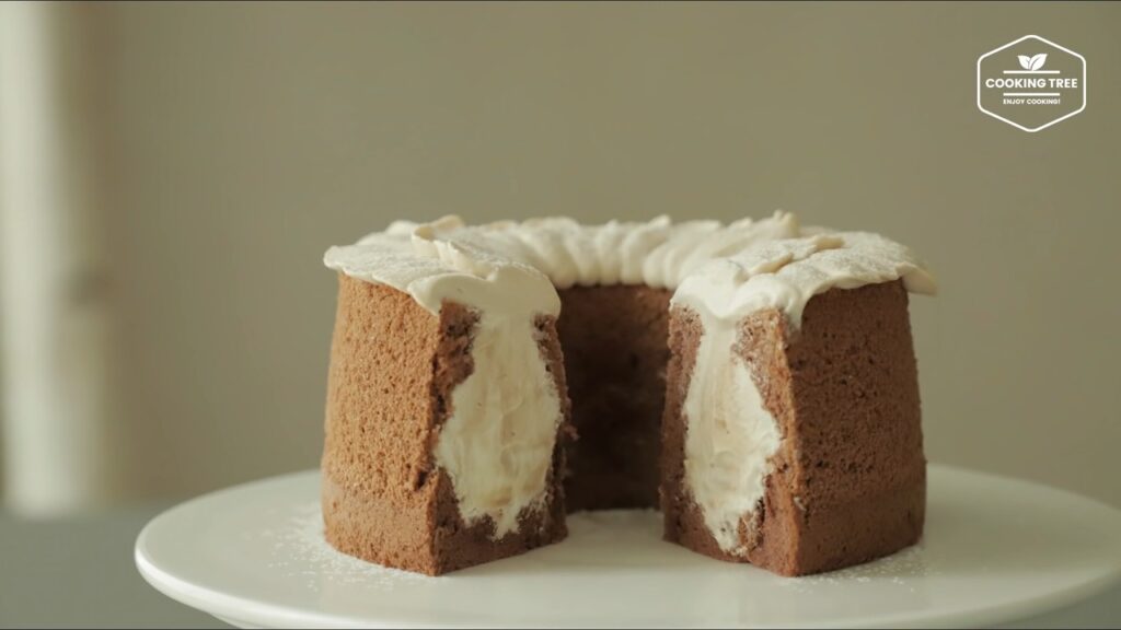 Mocha Cream Chiffon Cake Recipe Cooking tree