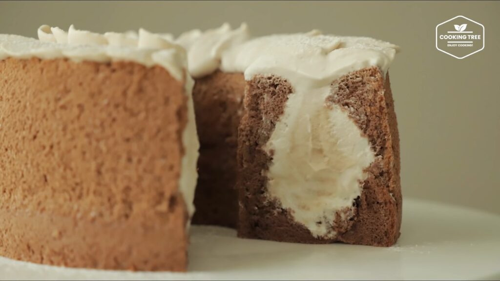 Mocha Cream Chiffon Cake Recipe Cooking tree