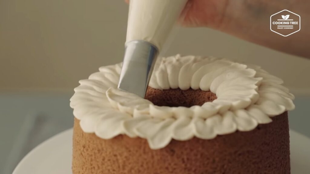 Mocha Cream Chiffon Cake Recipe Cooking tree