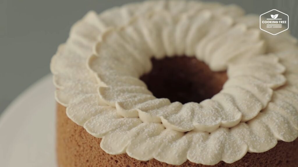 Mocha Cream Chiffon Cake Recipe Cooking tree