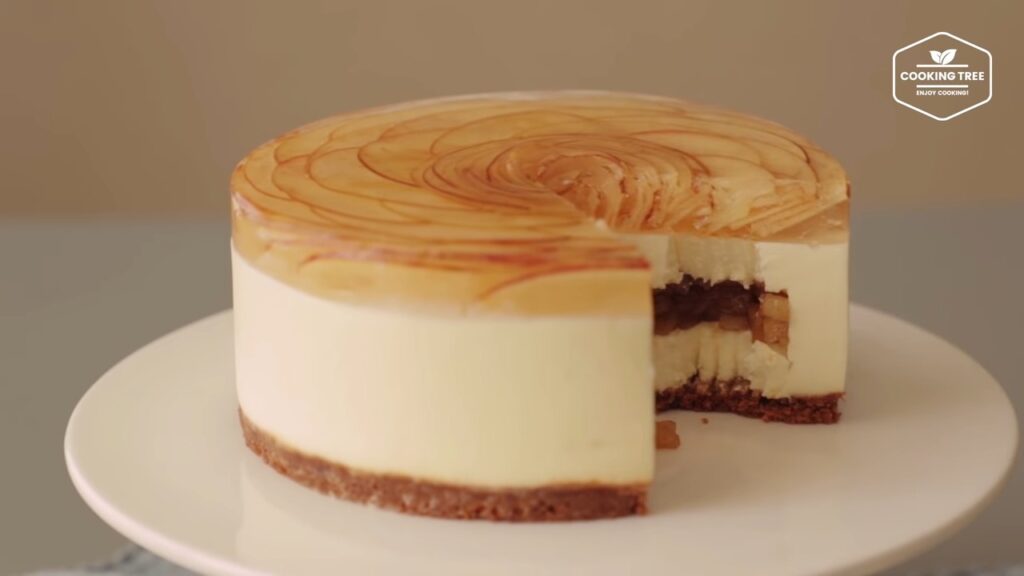 No Bake Apple Cheesecake Recipe