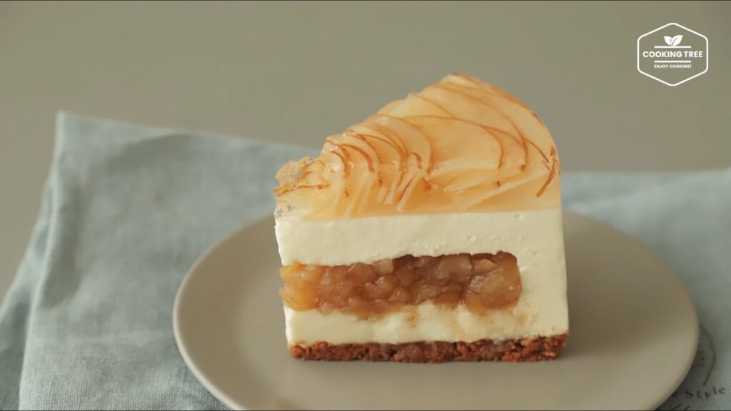 No Bake Apple Cheesecake Recipe