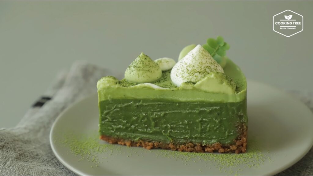 No Bake Green teaMatcha Chocolate Tart Recipe