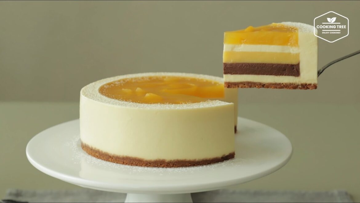 No Bake Mango Chocolate Cheesecake Recipe Cooking tree No Bake Mango Chocolate Cheesecake Recipe Cooking tree