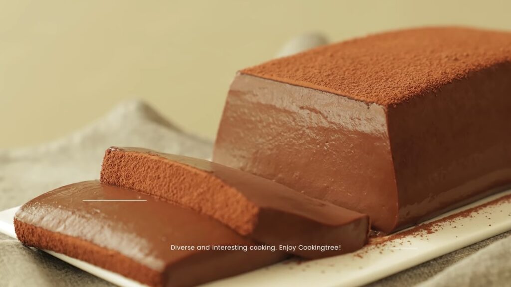 No Bake No Gelatin Chocolate Mousse Cake