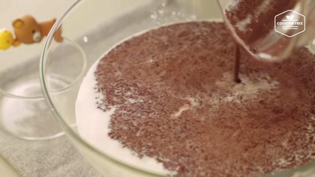 No Bake No Gelatin Chocolate Mousse Cake