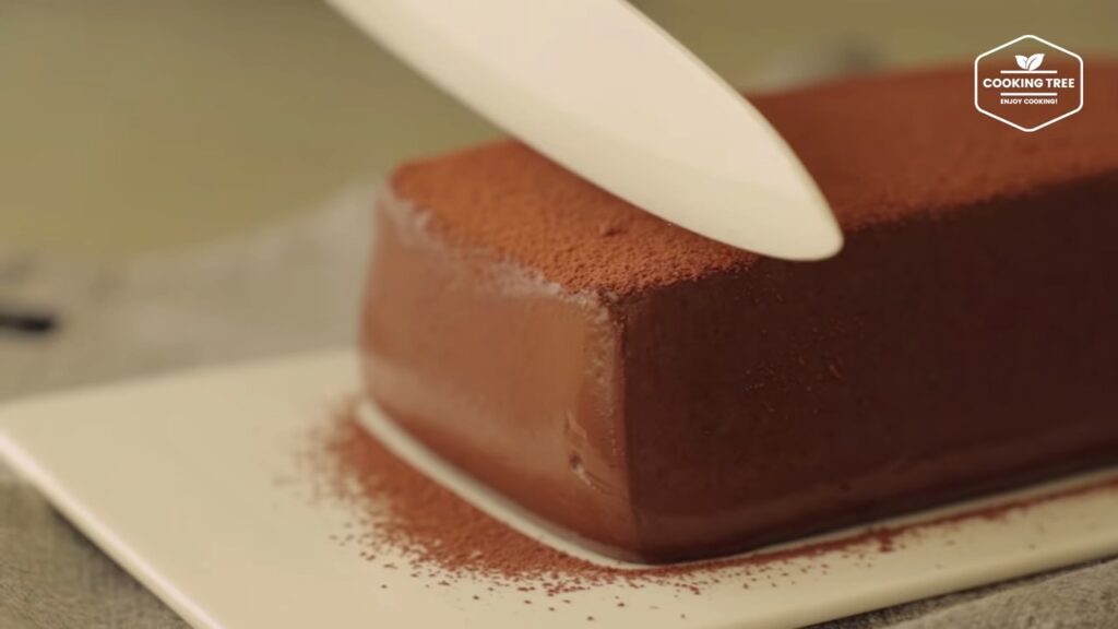 No Bake No Gelatin Chocolate Mousse Cake