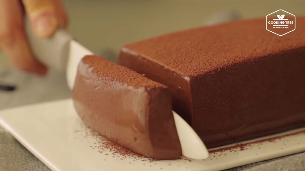 No Bake No Gelatin Chocolate Mousse Cake