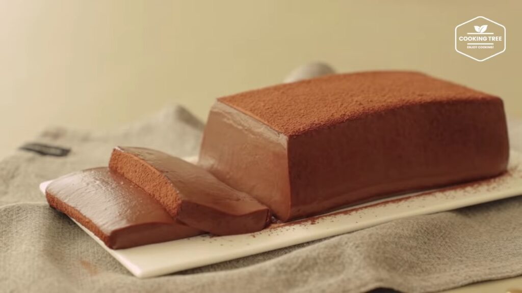 No Bake No Gelatin Chocolate Mousse Cake