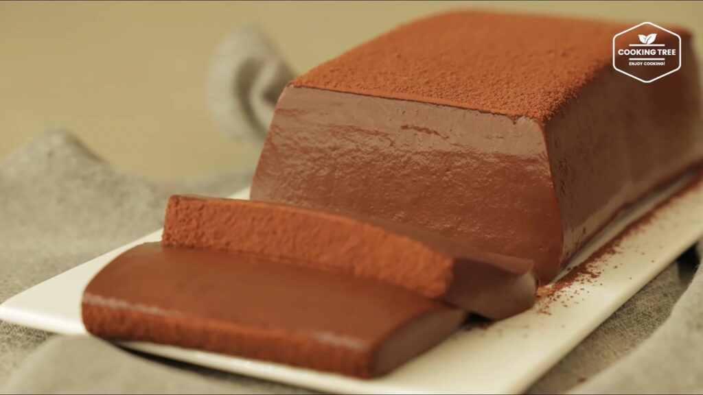 No Bake No Gelatin Chocolate Mousse Cake