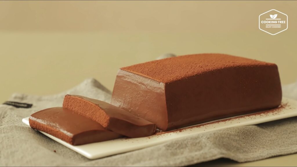 No Bake No Gelatin Chocolate Mousse Cake