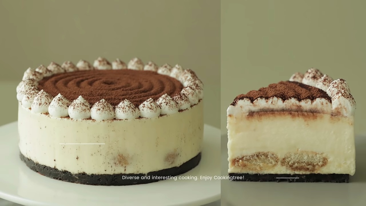 No-Bake Tiramisu Cheesecake Recipe