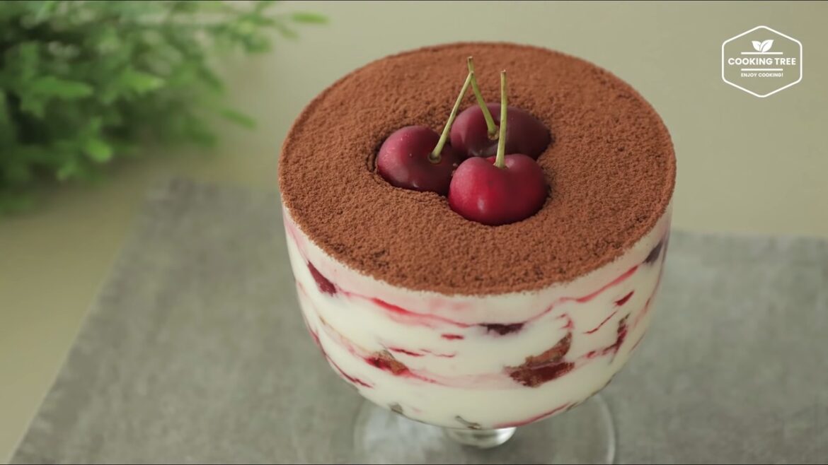 No Bake and No Gelatin Cherry Tiramisu Recipe Cooking tree No Bake and No Gelatin Cherry Tiramisu Recipe Cooking tree