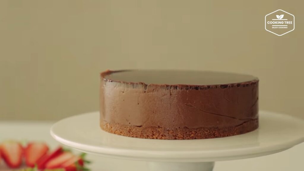 No Gelatin No Bake Chocolate Mousse Cake