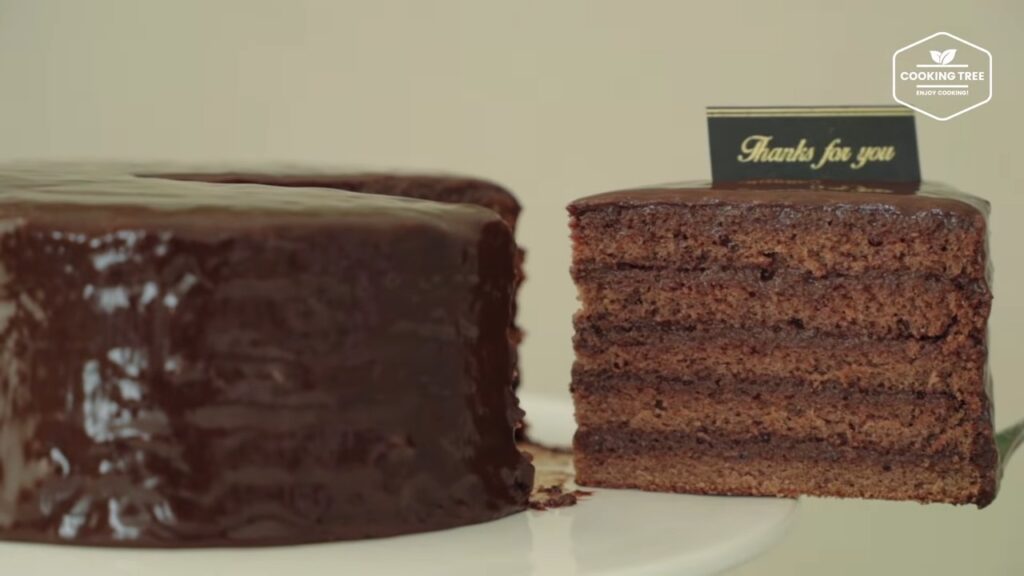Nutella Torte Cake Chocolate Glaze Cake Cooking tree