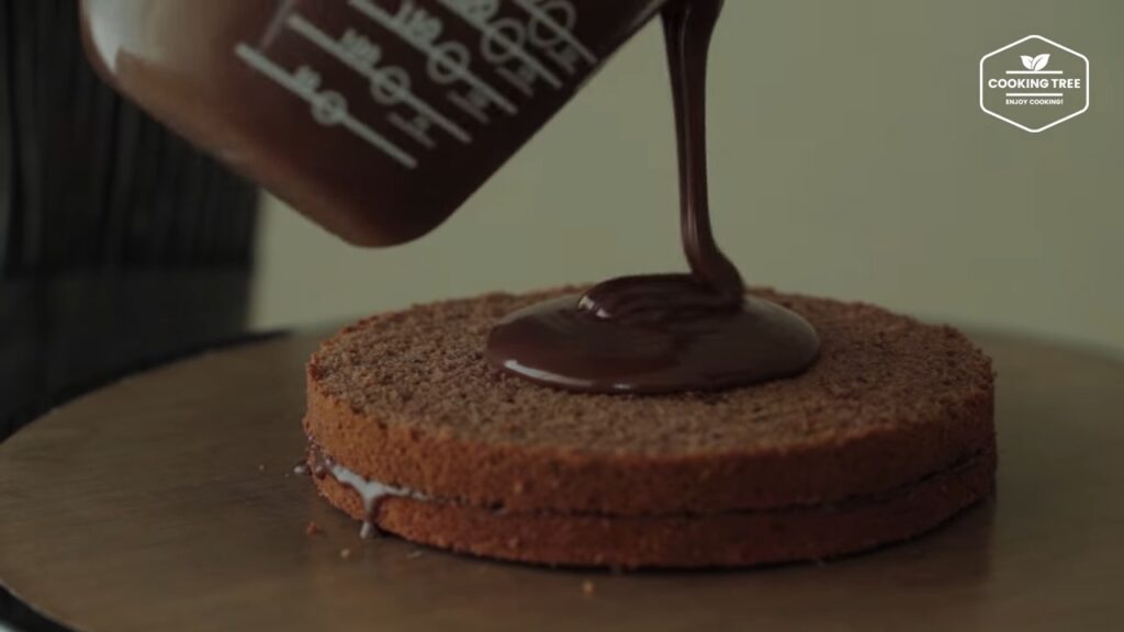 Nutella Torte Cake Chocolate Glaze Cake Cooking tree