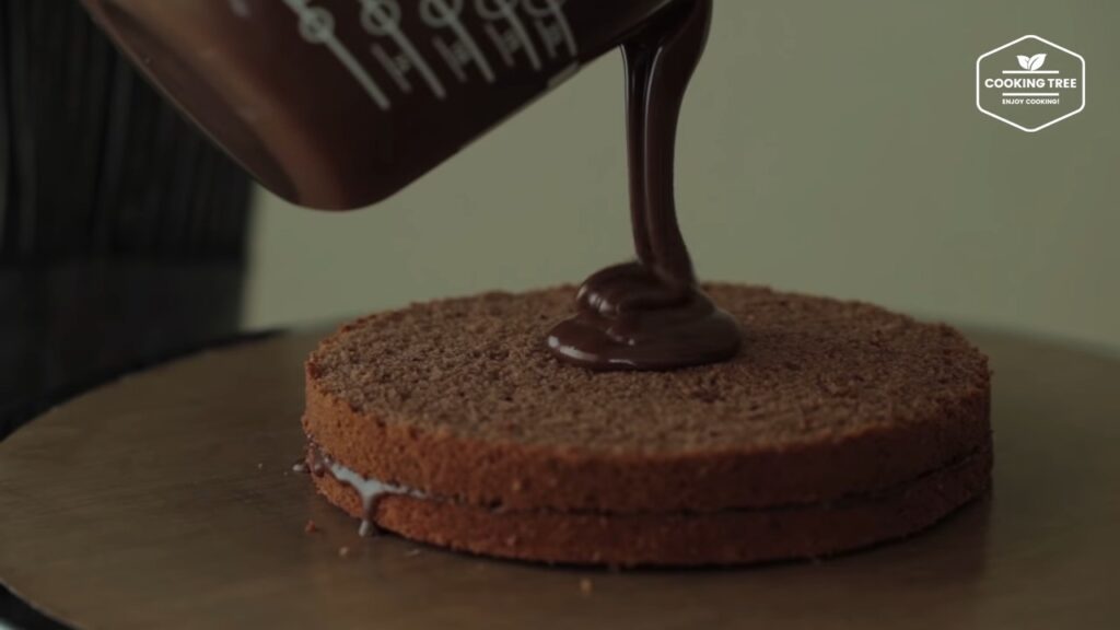 Nutella Torte Cake Chocolate Glaze Cake Cooking tree