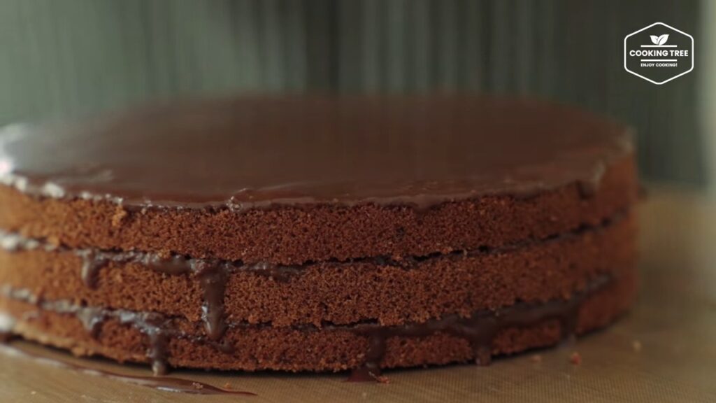 Nutella Torte Cake Chocolate Glaze Cake Cooking tree