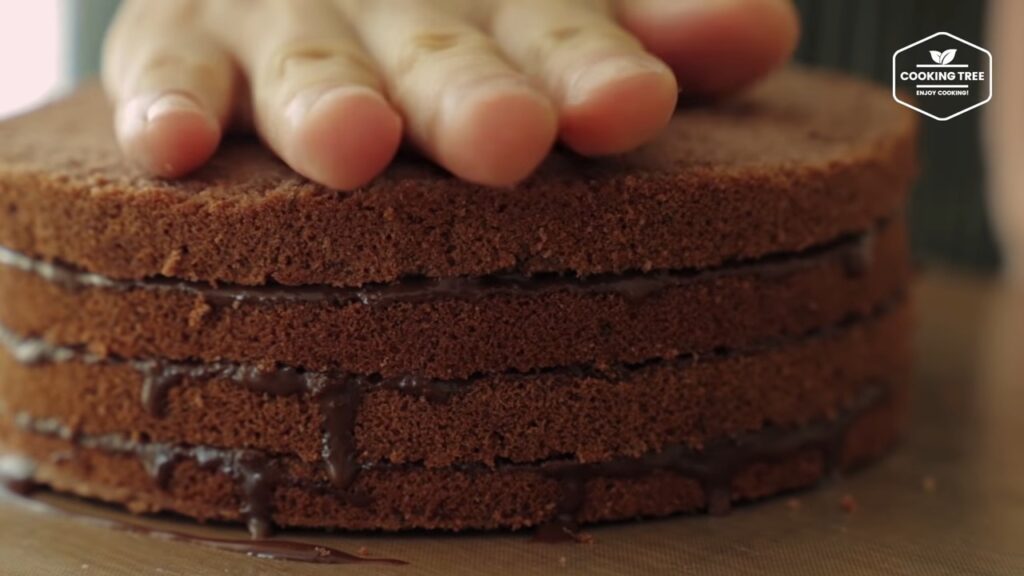 Nutella Torte Cake Chocolate Glaze Cake Cooking tree