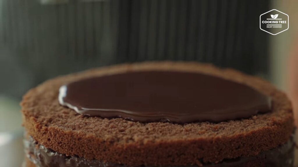 Nutella Torte Cake Chocolate Glaze Cake Cooking tree