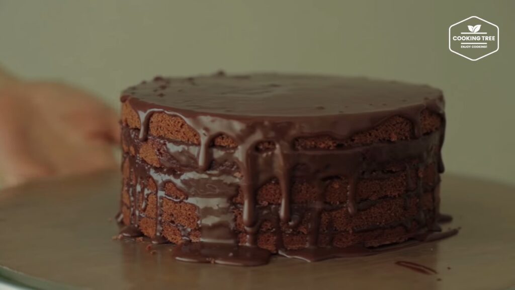 Nutella Torte Cake Chocolate Glaze Cake Cooking tree