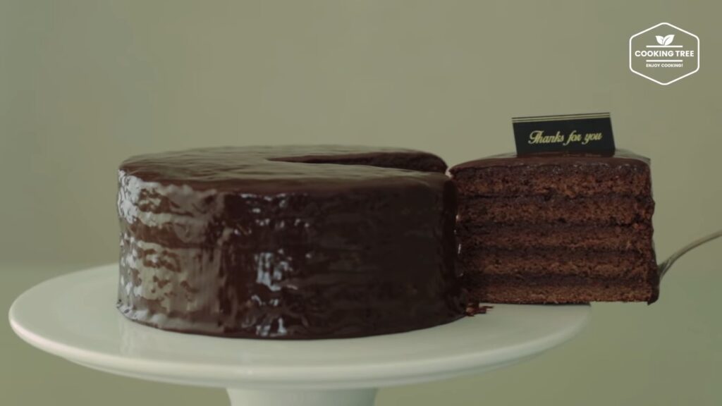 Nutella Torte Cake Chocolate Glaze Cake Cooking tree