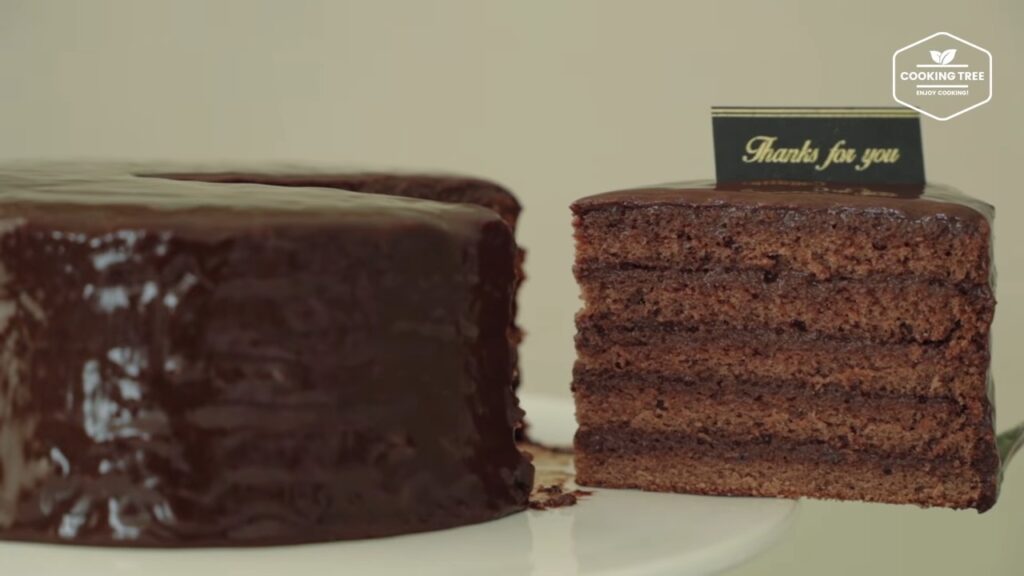Nutella Torte Cake Chocolate Glaze Cake Cooking tree