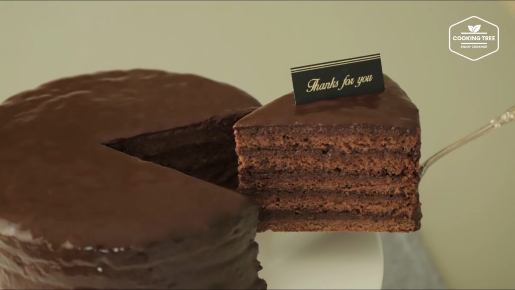 Nutella Torte Cake Chocolate Glaze Cake Cooking tree