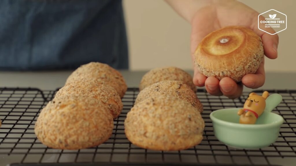 Oreo Cookie Choux Cream puff Recipe