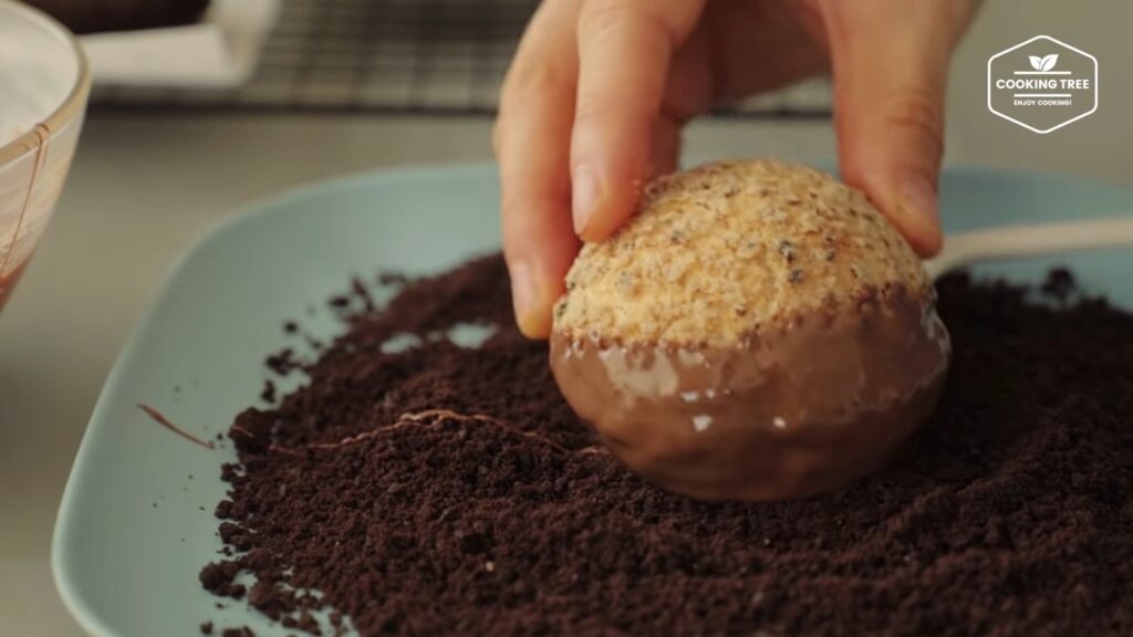 Oreo Cookie Choux Cream puff Recipe