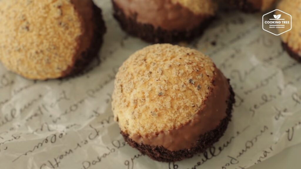 Oreo Cookie Choux Cream puff Recipe