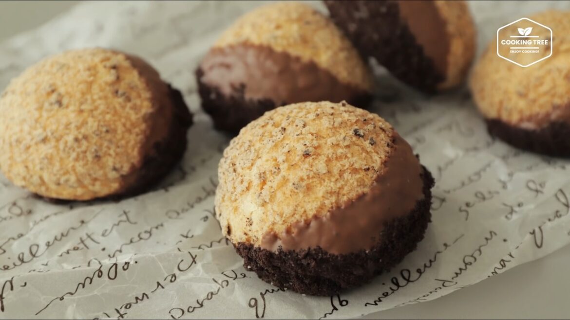 Oreo Cookie Choux Cream puff Recipe